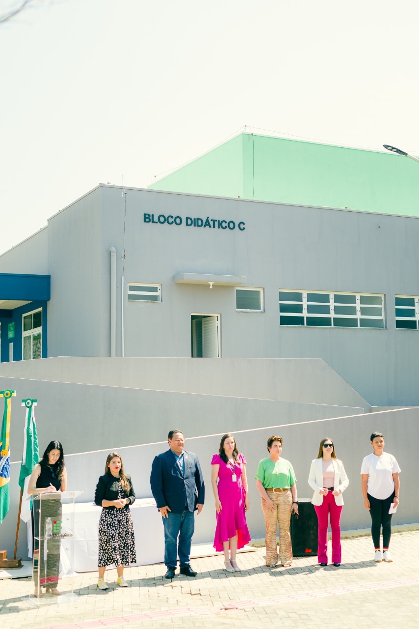 Portal Rpw Ifpr Campus Irati Inaugura Bloco Did Tico Cerca De